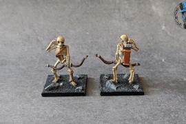 Skeleton Archer : Bow on Knee
