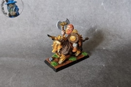 Boar Rider Dwarf Mercenary